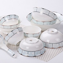 Guci Creative dishes household ceramic  bowl of Western Jingde zhen bone china tableware 2024 - buy cheap