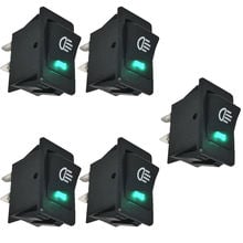 EE support 5Pcs 12V 35A Universal Car Accessories Auto Fog Light Rocker Toggle Switch Colors LED Dashboard 2024 - buy cheap