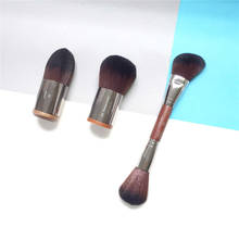 DOUBLE-ENDED SCULPTING BRUSH 158 / FOUNDATION Kabuki 110 / Powder Kabuki 124 - Contour Blush Brush - Beauty makeup Blender Toos 2024 - buy cheap