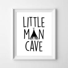 Little Man Cave Arrow Pattern Baby Nursery Wall Decal Boys Room Wall Decor Kids Bedroom Wall Sticker Removable H398 2024 - buy cheap