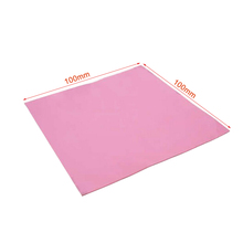Pink conductive heatsink thermal silicone pad for laptop GPU CPU cooling 100 x 100 x 2mm 2024 - buy cheap