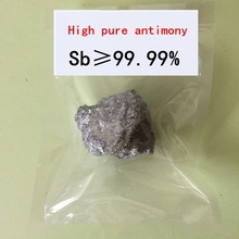 Pieza de metal antimonio de alta pureza utilizada para experimentos, 100g, 99.99% 2024 - compra barato