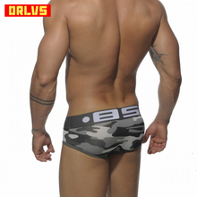 Brand Briefs Men Sexy underwear men Camouflage printed Cotton briefs men panties calzoncillos hombre slip Gay underwear Penis 2024 - buy cheap