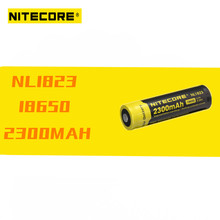 1 pcs Nitecore NL1823 18650 2300mAh 3.7V 8.5Wh Rechargeable Li-on Battery high quality with protect for High Drain Devices 2024 - buy cheap