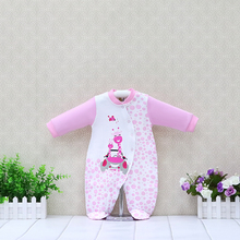 Newborn Long Sleeve Pure Cotton Rompers Baby O-Neck Button Suits Toddler Boys and Girls Clothing Children Gifts 2024 - buy cheap