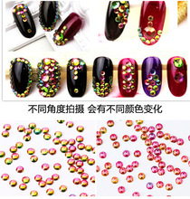 multicoloured flatback glass 3d nail art rhinestones,DIY mobile phone shell Decorations SS3-SS30(1.3MM-6.6MM) 2024 - buy cheap
