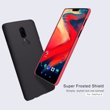 NILLKIN-funda para OnePlus 6, de plástico duro carcasa trasera, protector súper esmerilado 2024 - compra barato