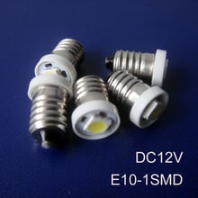 High quality 12v E10 led lights,E10 12vdc LED Car Signal Light,Indicator Light,Pilot Lamp LED E10 lamp free shipping 1000pcs/lot 2024 - buy cheap