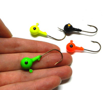Hot 7g Lead Round Head Fishing Lure Jigs Bait Hooks 50pcs Fishing Jigging Tackle 2024 - buy cheap