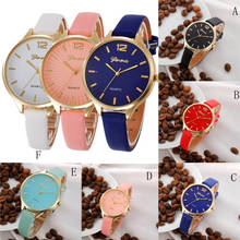Women's Watches Watch reloj mujer Clock women wrist watch relogio reloj Casual Checkers Faux Leather Quartz Analog Wrist Watch 2024 - buy cheap