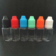 500pcs 15ml Square Shape Plastic E-juice Bottles Pet E-liquid Oil Dropper Bottles Pet Empty E Liquid Bottle With Childproof Cap 2024 - buy cheap