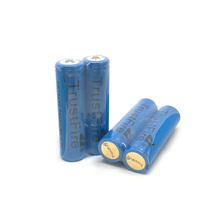 TrustFire-batería de litio recargable TR18650, 3,7 V, 2500mAh, 18650, con protección PCB, fuente de alimentación para linternas LED, 10 unids/lote 2024 - compra barato