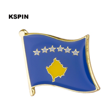 KOSOVO flag pin lapel pin badge 10pcs a lot Brooch Icons KS-0243 2024 - buy cheap