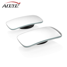 AOZBZ-espejo retrovisor de 360 grados, sin marco, ultrafino, ángulo amplio, redondo, convexo, para estacionamiento, 2 uds. 2024 - compra barato