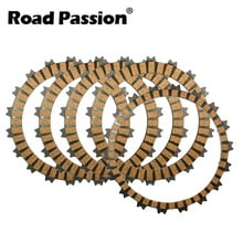 Road Passion 5pcs Motorcycle Clutch Friction Plates Kit For Honda CRF250L CRF250 L 2013-2014 CBR250R MC41 CBR250 R 2011-2013 2024 - buy cheap