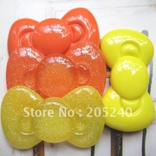 12pcs,4colors Mixed,58*34mm Big Size,Hot Sale For Diy Decoration Cute Flat Back Resin Cabochon Bow 2024 - buy cheap