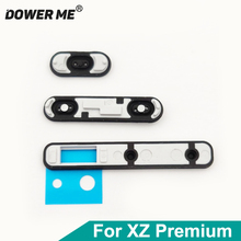 Водонепроницаемая резиновая накладка на камеру Dower Me с кнопкой регулировки громкости и отпечатков пальцев для Sony Xperia XZ Premium XZP G8142 G8141 2024 - купить недорого