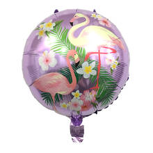 18 дюймов Фламинго воздушные шары Фламинго из фольги, Детские Классические игрушки, надувной Гелиевый шар, вечерние шары на день рождения, свадьбу 2024 - купить недорого