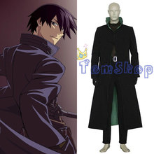 Anime Darker Than Black Hei Cosplay Uniform Suit Whole Set Men Halloween Costumes Custom Size free shipping 2024 - buy cheap