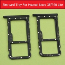 Memory & SIM Card Tray Holder For Huawei P20 Lite/NOVA 3E ANE-AL00 L21 TL00 LX1 LX2 LX2J LX3 Sim µ SD Card Slot Replacement 2024 - buy cheap