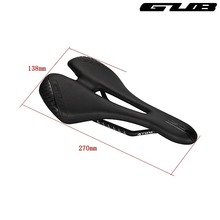 GUB 1159 Bicycle Carbon Fiber Saddle Ultralight Breathable Cycling Cushion Road Bike Racing PU Leather Seat Bicicleta Saddle 2024 - buy cheap