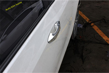 Lapetus наружная дверная ручка Накладка для Toyota Corolla модель левостороннего привода 2014 2015 2016 ABS 2024 - купить недорого