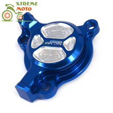 CNC Billet Aluminum Blue Engine Oil Filter Cover Cap For Yamaha YZ250F 03-13 WR250F 03-14 YZ450F 03-09 WR450F 03-15 2024 - buy cheap