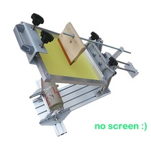Wholesale Cheap Manual cylindrical cylinder round curved screen printing machine for pen cup mug bottle 2024 - buy cheap