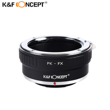 K & F CONCEPT-anillo adaptador de PK-FX, para Pentax PK Mount Lens a Fujifilm X Mount Fuji X-Pro1 x-m1, X-E1, Cuerpo de Cámara gratis 2024 - compra barato