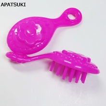 2pcs/lot Plastic Comb For Barbie Dolls For Monster High Dolls Kids Toy Doll House Party Toys For Girl Birthday Chirstmas Gift 2024 - buy cheap