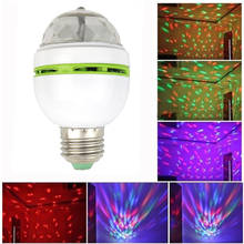 3W RGB LED lamp E27 B22 AC 110V - 220V Auto Rotating Stage lights Magic Ball Bulb For Home  Disco DJ Party Dance Decoration 1PCS 2024 - buy cheap