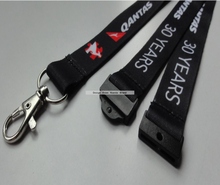 Safety Clip Lanyard Custom 20MM Black Sublimation Neck Lanyard Business Logo Custom Safety buckle Quick Released Lanyards Strap 2024 - buy cheap