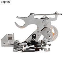 dophee 1pc domestic presser foot Ruffler Sewing Machine Presser Foot ruffler foot low shank for brother 2024 - buy cheap