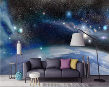 Beibehang-papel tapiz bonito sueño universo cielo estrellado foto papel tapiz TV fondo de pared papel tapiz 3d 2024 - compra barato