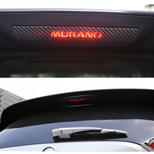 For Nissan New Murano 2015 2016 Car Stickers Brake Light Protective Sticker Case Carbon Fiber Car Styling 1pc 2024 - buy cheap