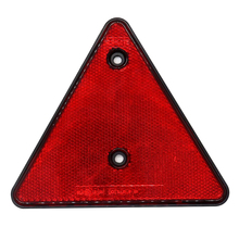 Reflector de advertencia triangular para vehículo, señal de advertencia de parada, Tablero de muestra reflectante de seguridad roja para camión/remolque, etc., luz trasera de placa, 1 Uds. 2024 - compra barato