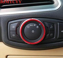 Bjmycyy interruptor de farol de automóvel, botão de metal para ford edge 1994-2019 2024 - compre barato