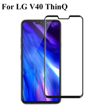 2 pcs Vidro Temperado 6.4 "Para LG V40 ThinQ V40ThinQ Cobertura Completa 9 H Explosion-proof Protetor de Tela para LG V40 V 4 LGV40 ThinQ 2024 - compre barato