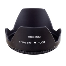 Capa universal de lente de câmera 77mm, para nikon, canon, sony 2024 - compre barato