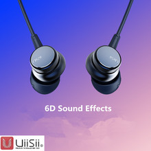 UiiSii HM9/13 Wholesale Wired Noise Cancelling Dynamic Heavy Bass Music Metal In-ear with Mic Earphone for iphone huawei xiaomi 2024 - buy cheap