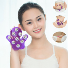 Ball Body Massage Roller Wearable Body Massager Glove Relieve Pain Stress For Hand Neck Back Shoulder Anti Fatigue Massage  Tool 2024 - buy cheap