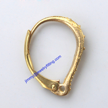 Jewelry findings Wholsale Raw brass Vintage Earring Hooks French Earring hook Earring Accessories for jewelry making we earwire 2024 - buy cheap