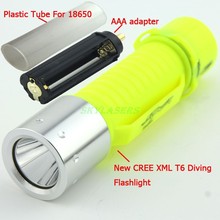 New 2000LM  XM-L T6 LED Waterproof underwater scuba Dive Diving Flashlight Torch light lamp (18650/3*AAA)) 2024 - buy cheap
