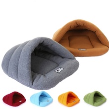 Cute Cat Sleeping Bag Warm Puppy Bed Mats Lovely Soft Dog House Pet Cat Mat Cushion Nest Small Animals Supplies 2024 - купить недорого