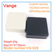 2pcs/lot injected junction box IP54 ABS plastic enclosure project box for electronic device box 51*51*20mm 2024 - buy cheap