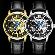 Men Skeleton Automatic Mechanical Watch Gold Skeleton Man's Watch Mens Watches Top Brand Luxury Male Clock Erkek Kol Saati Reloj 2024 - buy cheap