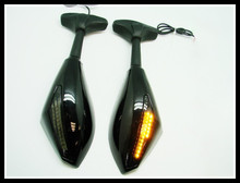 Freeshipping LED Turn Signals Integrated Mirrors for Honda CBR 600 F4i 929 954 1000 RR F3 F2 2024 - buy cheap