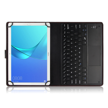 Чехол с беспроводной Bluetooth клавиатурой для планшета Lenovo Tab 4 10 Plus Tab4 10 Plus TB-X704L X704F L из искусственной кожи + ABS 2024 - купить недорого