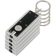 Mini Portable  Micro Super Bright Light LED Camping Flashlight KeyRing Keychain Torch Lamp P10 2024 - buy cheap
