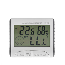Termômetro digital lcd, uso em ambientes internos e externos, ferramentas de medição de umidade 2024 - compre barato